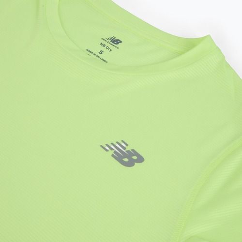 Moteriški bėgimo marškinėliai New Balance Essentials afterglow