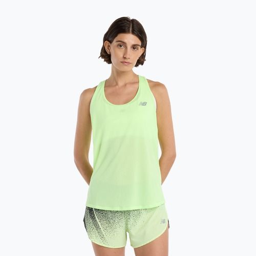 Moteriški marškinėliai New Balance Athletics Tank afterglow heather