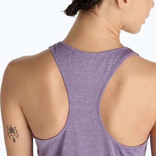 Moteriški marškinėliai New Balance Athletics Tank candied violet heather