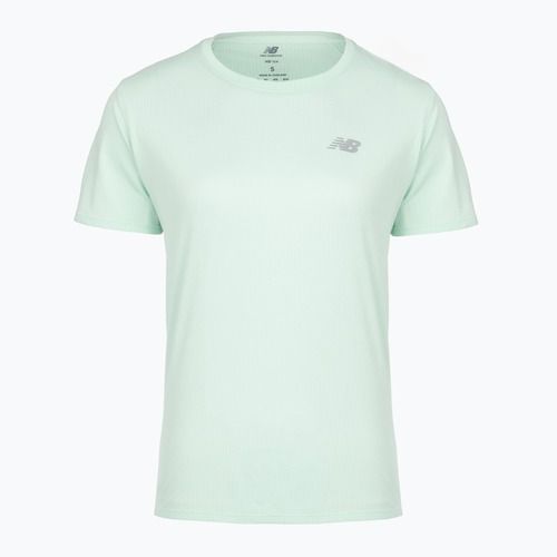 Moteriški marškinėliai New Balance Athletics cosmic jade heather