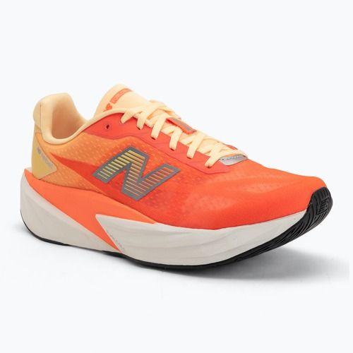 Vyriški bėgimo batai New Balance FuelCell Rebel V5 tangerine heat/silver metallic