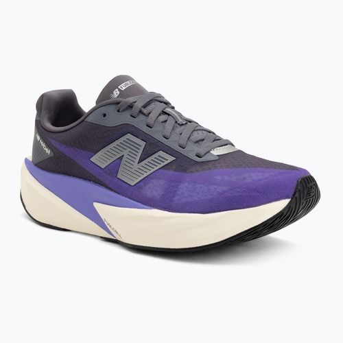 Vyriški bėgimo batai  New Balance FuelCell Rebel V5 electric indigo/truffle salt/silver metallic