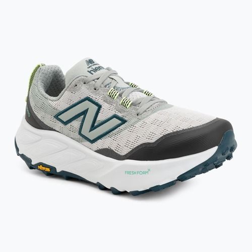 Vyriški bėgimo batai New Balance Fresh Foam Hierro V9 grey matter/medusa green