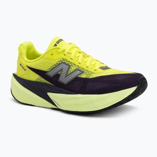 Moteriški bėgimo batai New Balance FuelCell Rebel V5 alkaline green/boyseerry/dark silver metallic