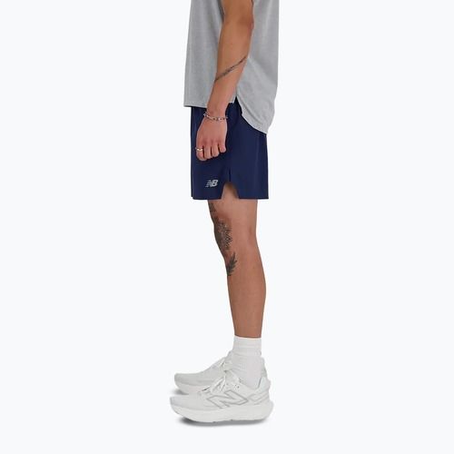 Vyriški bėgimo šortai New Balance RC Seamless 7" navy