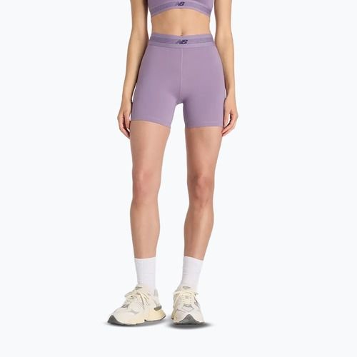 Moteriški šortai New Balance AC Fitted 5" candied violet