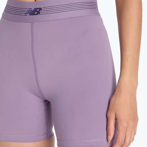 Moteriški šortai New Balance AC Fitted 5" candied violet