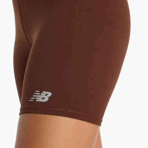 Moteriški šortai New Balance Harmony High Rise pumpernickel