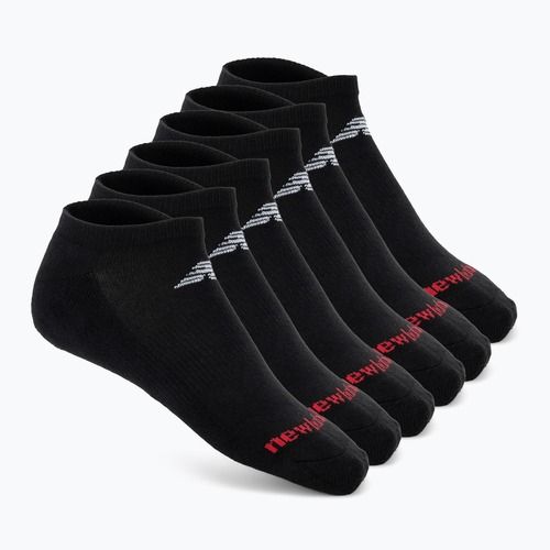 Kojinės New Balance Everyday No Show 6 pairs black/white