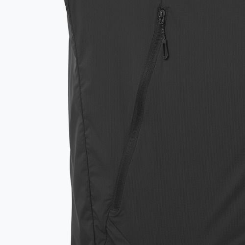 Vyriška vėjo nepraleidžianti striukė Salomon Outwind Full Zip gilios juodos spalvos