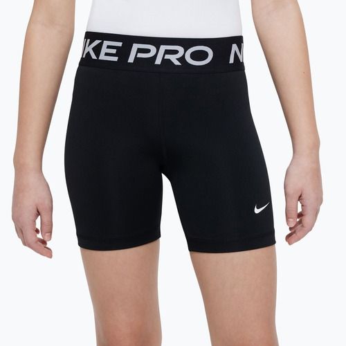 Vaikiški šortai Nike Pro Dri-Fit 5" carbon black/white