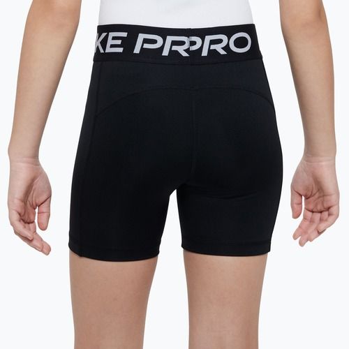 Vaikiški šortai Nike Pro Dri-Fit 5" carbon black/white