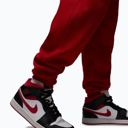 Spodnie męskie  Nike Jordan Brooklyn Fleece gym red/white