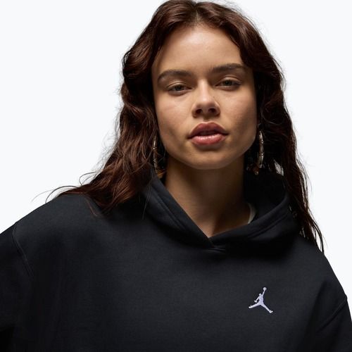 Moteriškas džemperis Nike Jordan Brooklyn Fleece Hoodie black/white