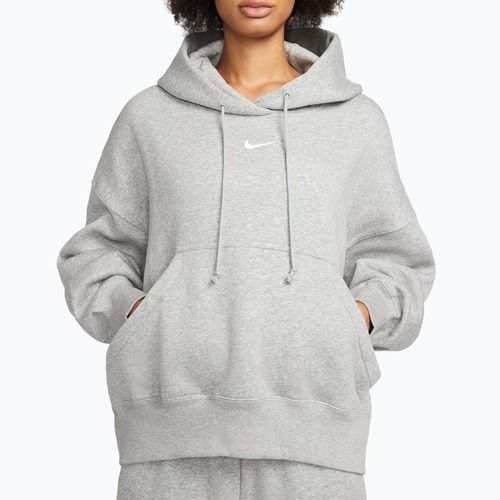 Moteriškas džemperis Nike Sportswear Phoenix Fleece Oversized dark grey heather/sail
