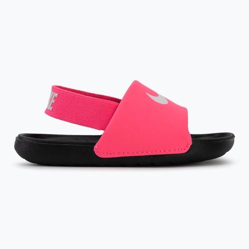 Vaikiškos šlepetės Nike Digital coffee pink/black/white