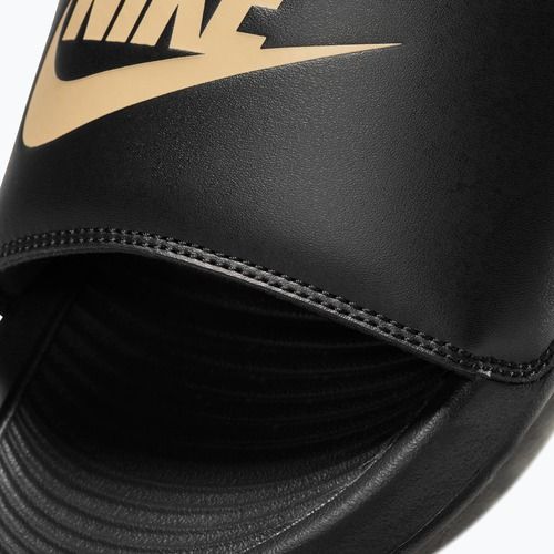 Vyriškos šlepetės Nike Victori One Slide black/metallic gold