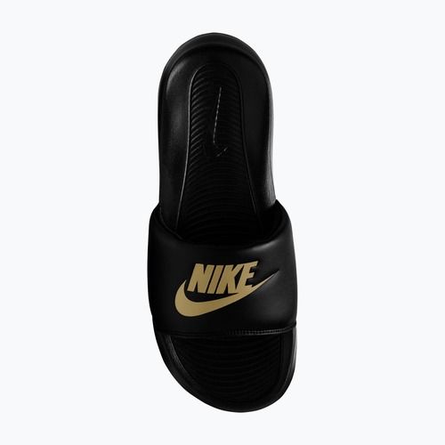 Vyriškos šlepetės Nike Victori One Slide black/metallic gold