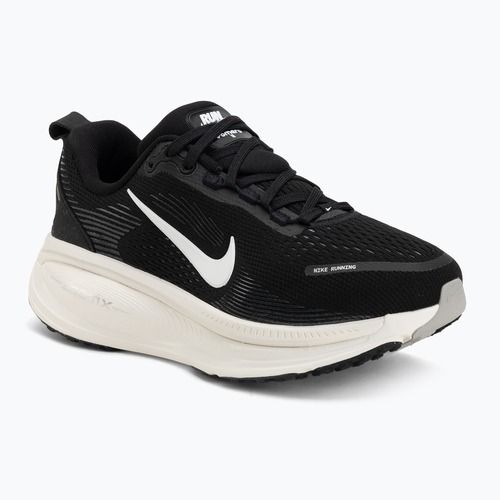 Moteriški bėgimo bateliai Nike Vomero 18 Wide juodi/kokoso pienas/baltas kaip kalnų viršūnė