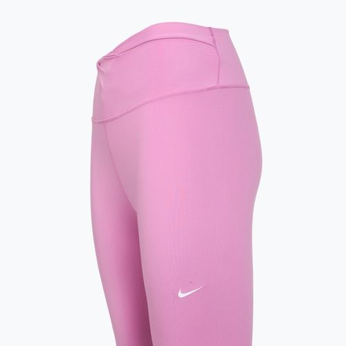 Moteriškos treniruočių tamprės Nike One High-Waisted 7/8 magenta light/white