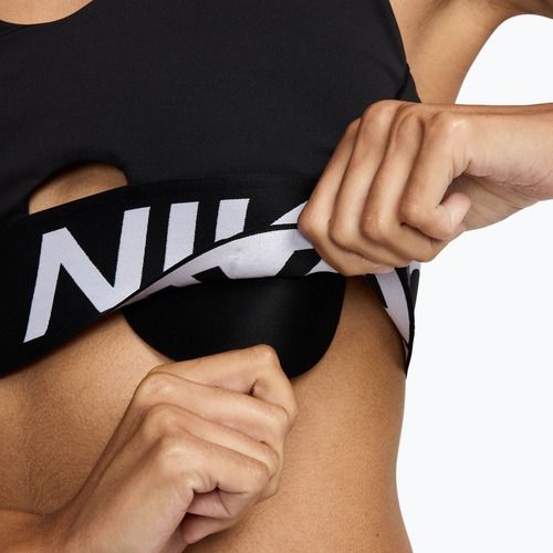 Treniruočių liemenėlė Nike Pro Indy Plunge black/white/white