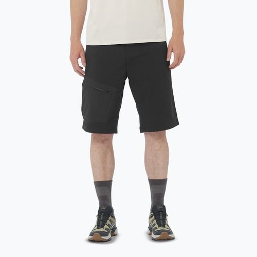 Vyriški žygio šortai Salomon Outerpath Utility deep black