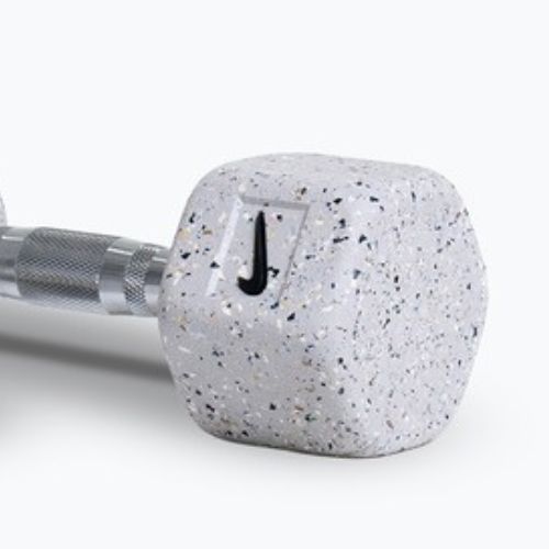 Hanteliai Nike Strength Grind Hex Dumbbell 2 x 5 kg wolf grey