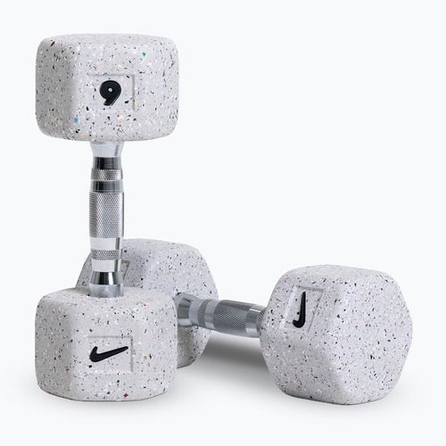 Hanteliai Nike Strength Grind Hex Dumbbell 2 x 6 kg wolf grey