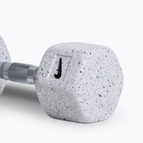 Hanteliai Nike Strength Grind Hex Dumbbell 2 x 6 kg wolf grey