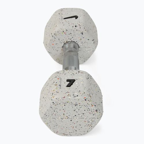 Hanteliai Nike Strength Grind Hex Dumbbell 2 x 7 kg wolf grey