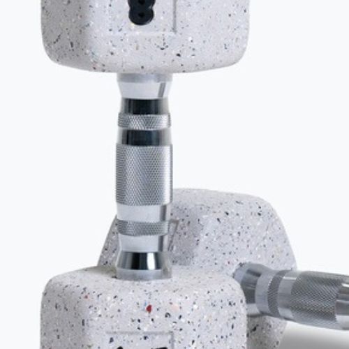 Hanteliai Nike Strength Grind Hex Dumbbell 2 x 8 kg wolf grey