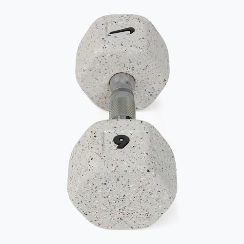 Hanteliai Nike Strength Grind Hex Dumbbell 2 x 9 kg wolf grey