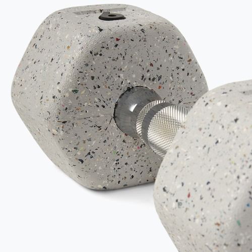 Hanteliai Nike Strength Grind Hex Dumbbell 2 x 9 kg wolf grey