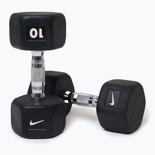 Hanteliai Nike Strength Hex Dumbbell 2 x 10 kg black/white
