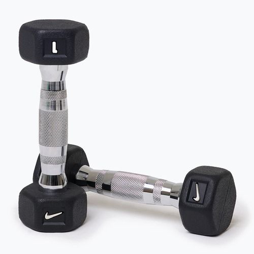 Hanteliai Nike Strength Hex Dumbbell 2 x 1 kg black/white