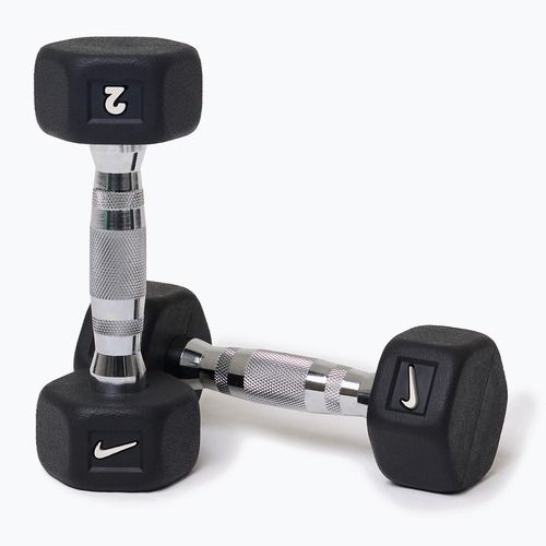 Hanteliai Nike Strength Hex Dumbbell 2 x 2 kg black/white