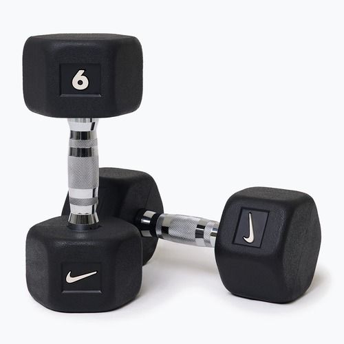 Hanteliai Nike Strength Hex Dumbbell 2 x 6 kg black/white