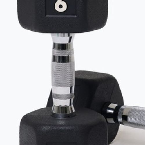 Hanteliai Nike Strength Hex Dumbbell 2 x 6 kg black/white