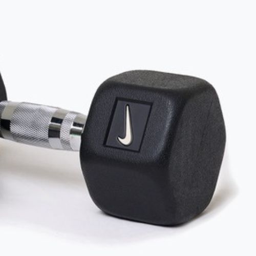Hanteliai Nike Strength Hex Dumbbell 2 x 7 kg black/white
