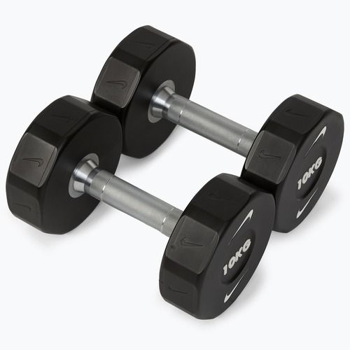 Hanteliai Nike Strength Pro Urethane Dumbbell 2 x 10 kg black/white