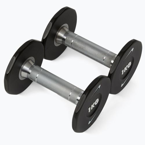 Hanteliai Nike Strength Pro Urethane Dumbbell 2 x 1 kg black/white