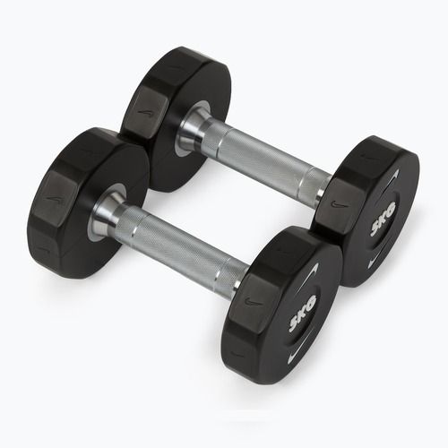 Hanteliai Nike Strength Pro Urethane Dumbbell 2 x 5 kg black/white