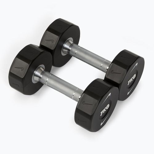 Hanteliai Nike Strength Pro Urethane Dumbbell 2 x 7 kg black/white