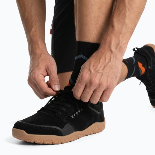 Vyriški barefoot batai KADVA ROOT juoda