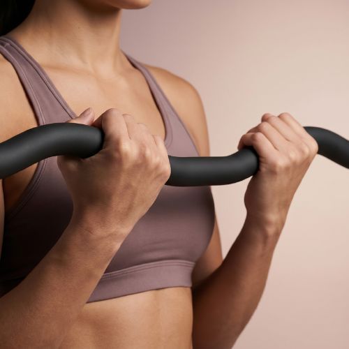Lenkta štanga XTREXO SCULPT 110 cm juoda