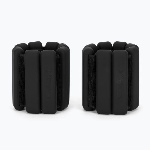 Svorio mankštos ant kulkšnių ir riešų XTREXO SCULPT 2 x 1.5 kg juoda