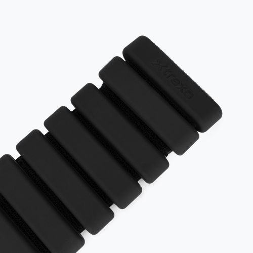 Svorio mankštos ant kulkšnių ir riešų XTREXO SCULPT 2 x 1 kg juoda