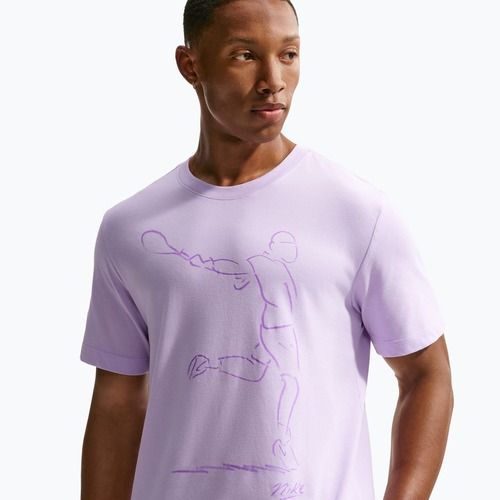 Vyriški teniso marškinėliai Nike Court Dri-Fit violet mist