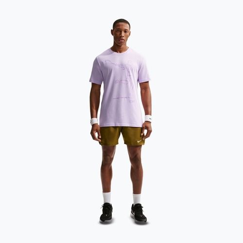 Vyriški teniso marškinėliai Nike Court Dri-Fit violet mist