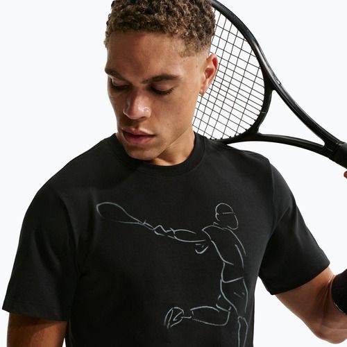 Vyriški teniso marškinėliai Nike Court Dri-Fit black